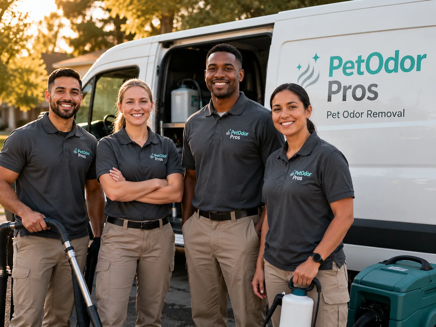 Pet Odor Removal team serving Mclean, IL